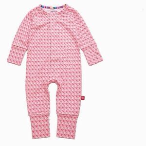 Magnetic-me Women's Pink Sleepsuits-babygrows